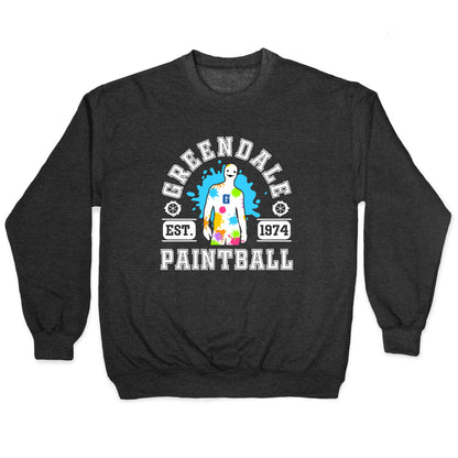 Greendale Community College Paintball Crewneck Sweatshirt