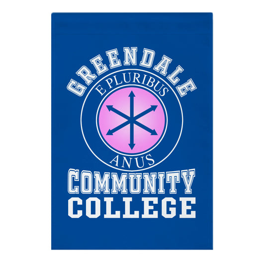 Greendale Community College Garden Flag