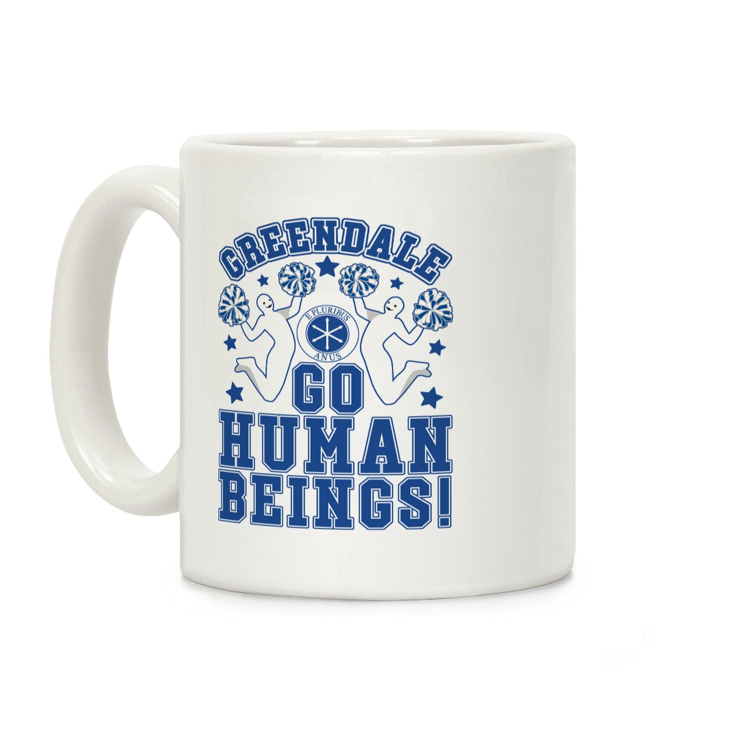 Greendale Go Human Beings! Community Coffee Mug