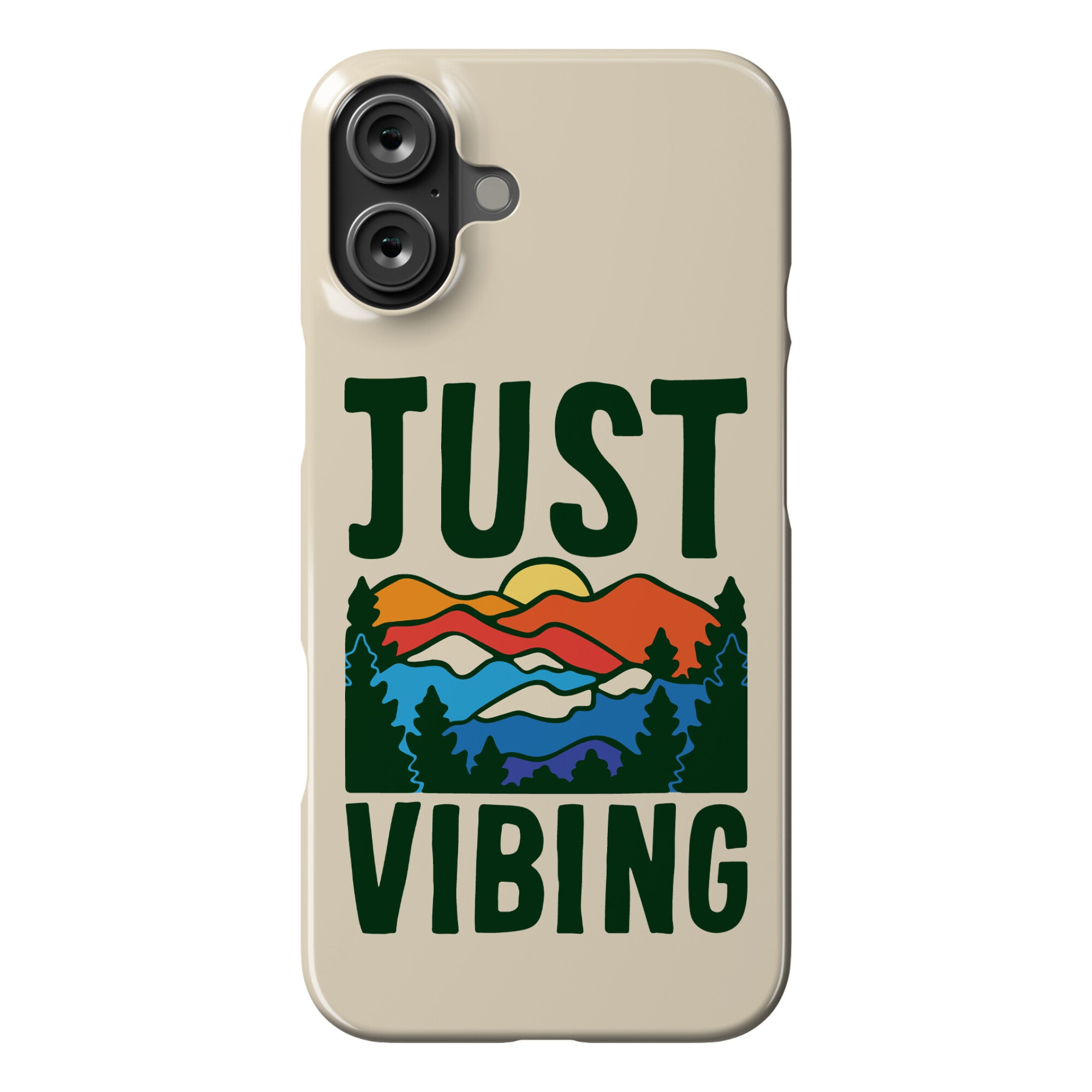 Just Vibing Mountains Phone Case