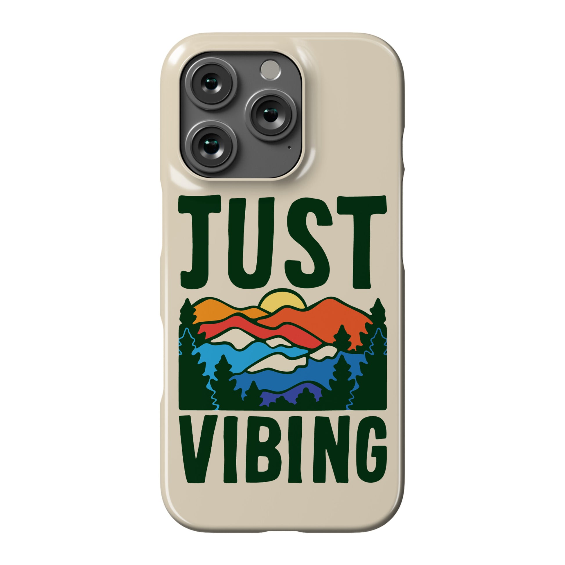 Just Vibing Mountains Phone Case