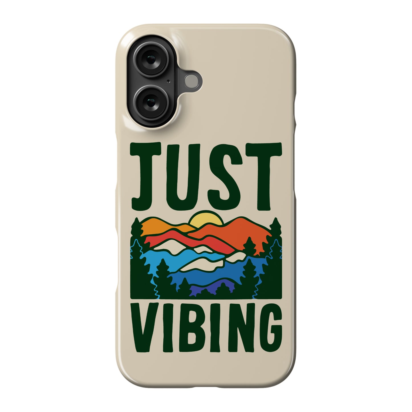 Just Vibing Mountains Phone Case