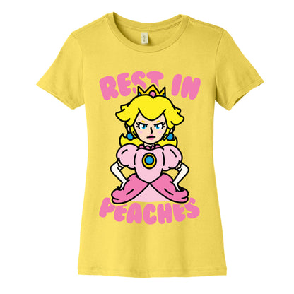 Rest In Peaches Women's Cotton Tee