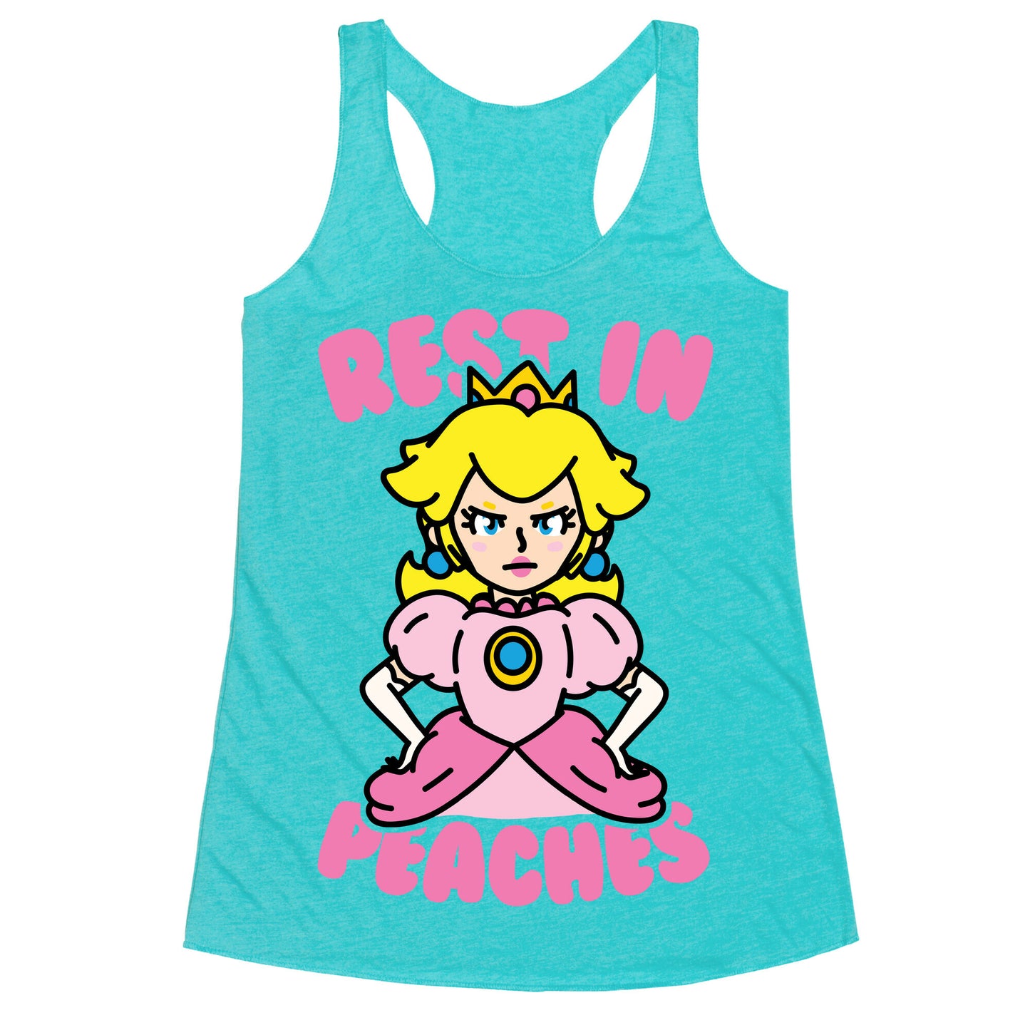 Rest In Peaches Racerback Tank