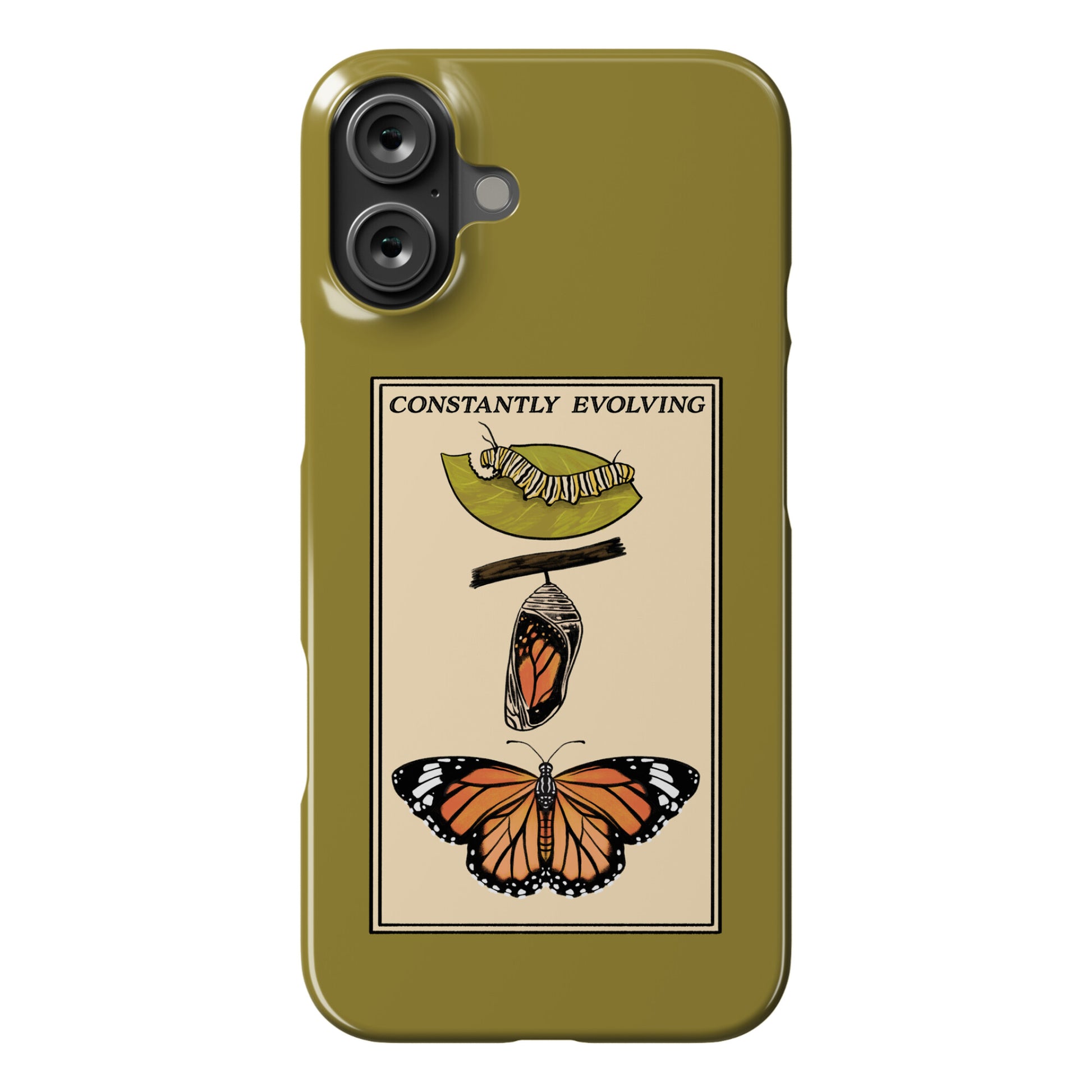 Constantly Evolving Monarch Butterfly Phone Case