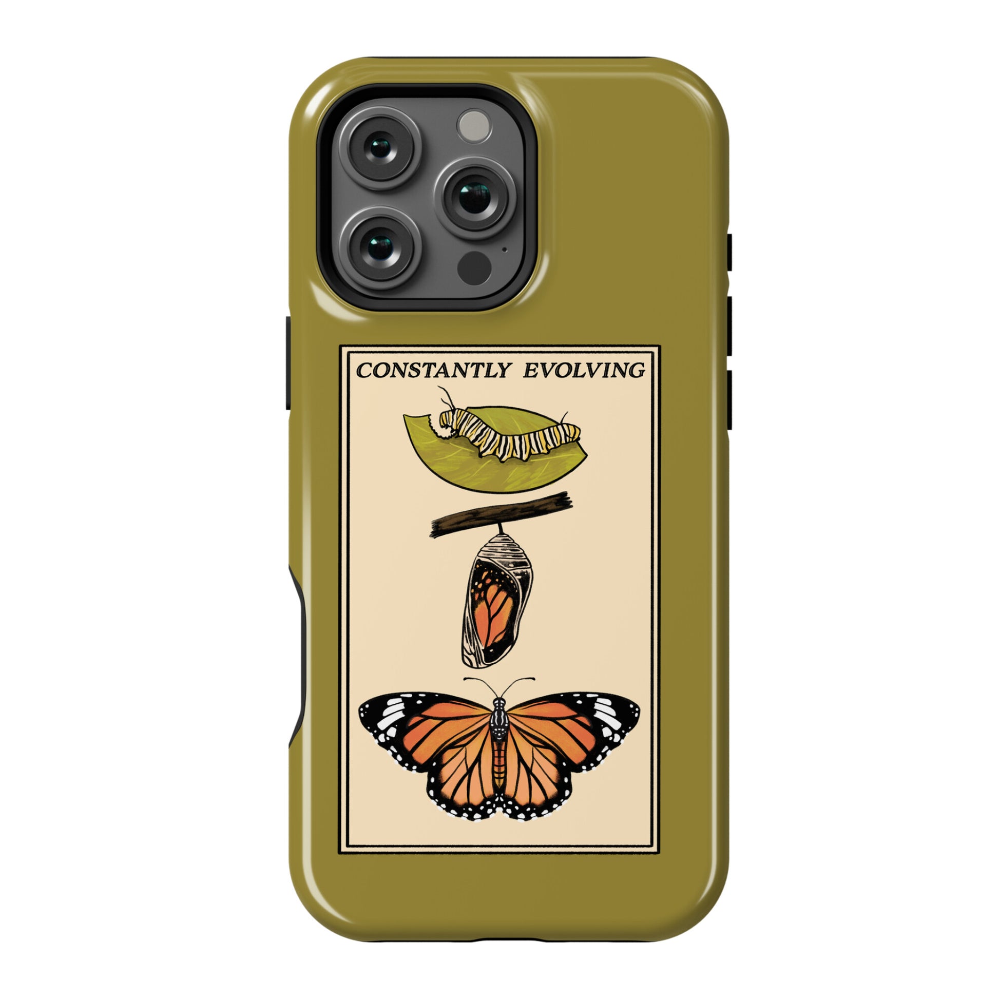 Constantly Evolving Monarch Butterfly Phone Case