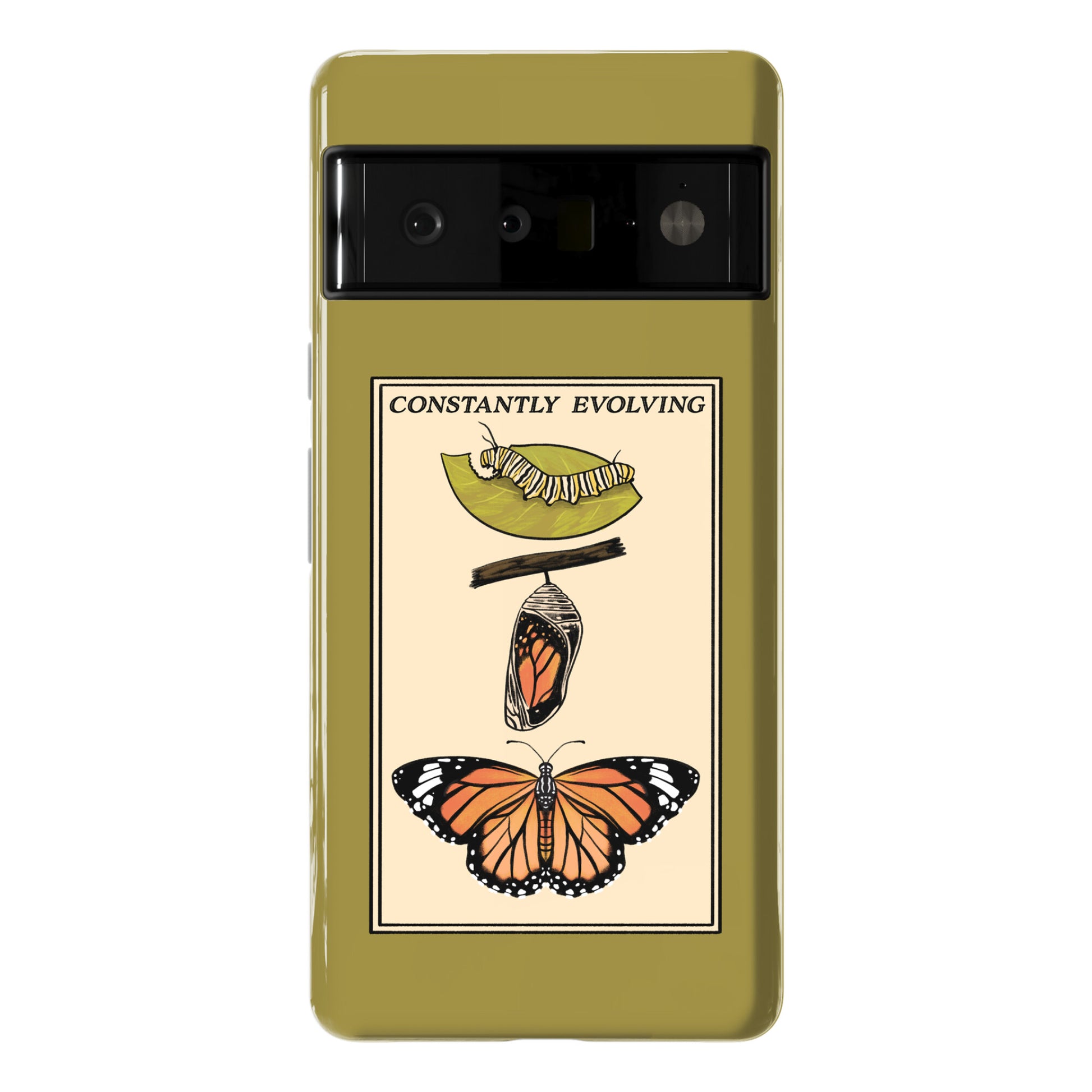 Constantly Evolving Monarch Butterfly Phone Case