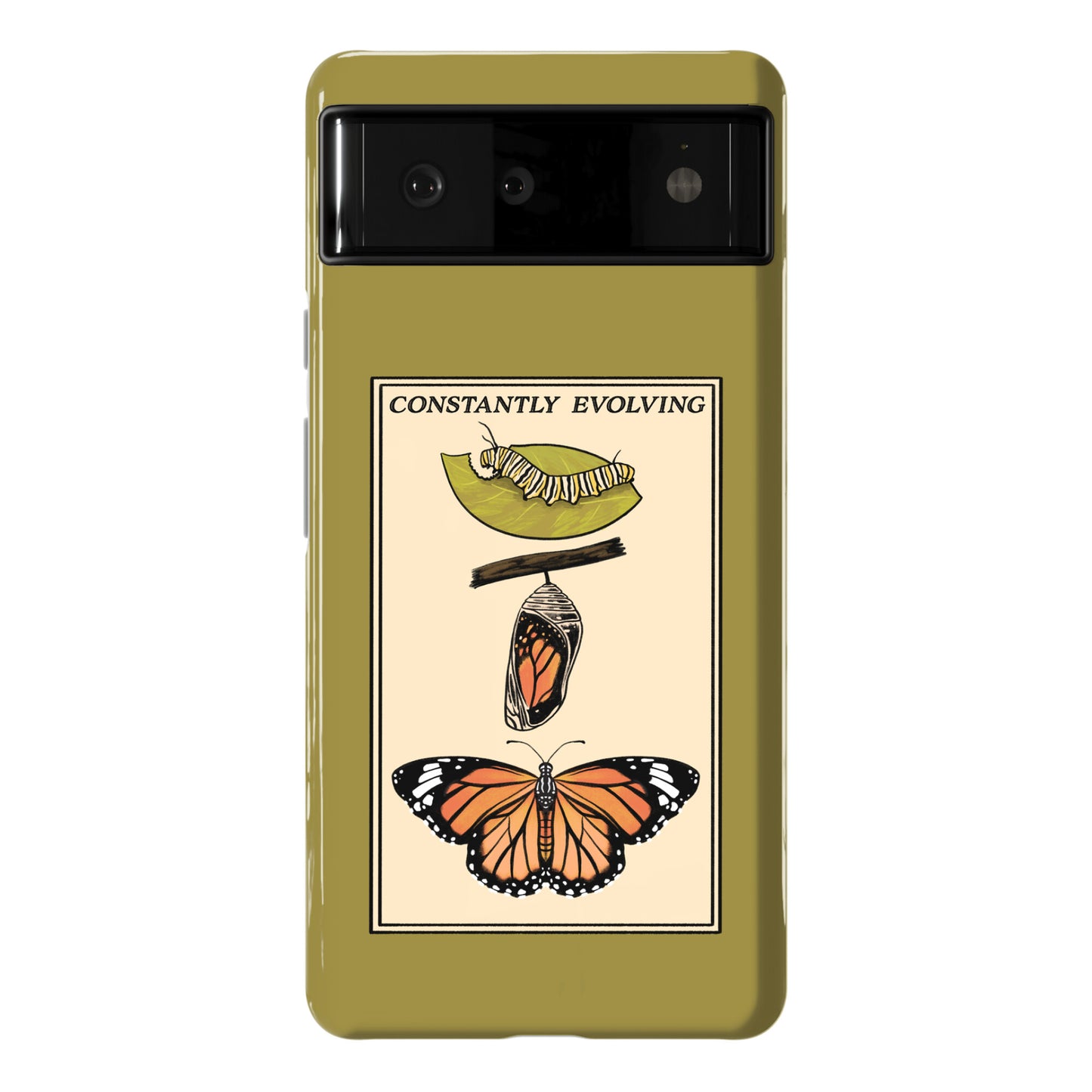 Constantly Evolving Monarch Butterfly Phone Case