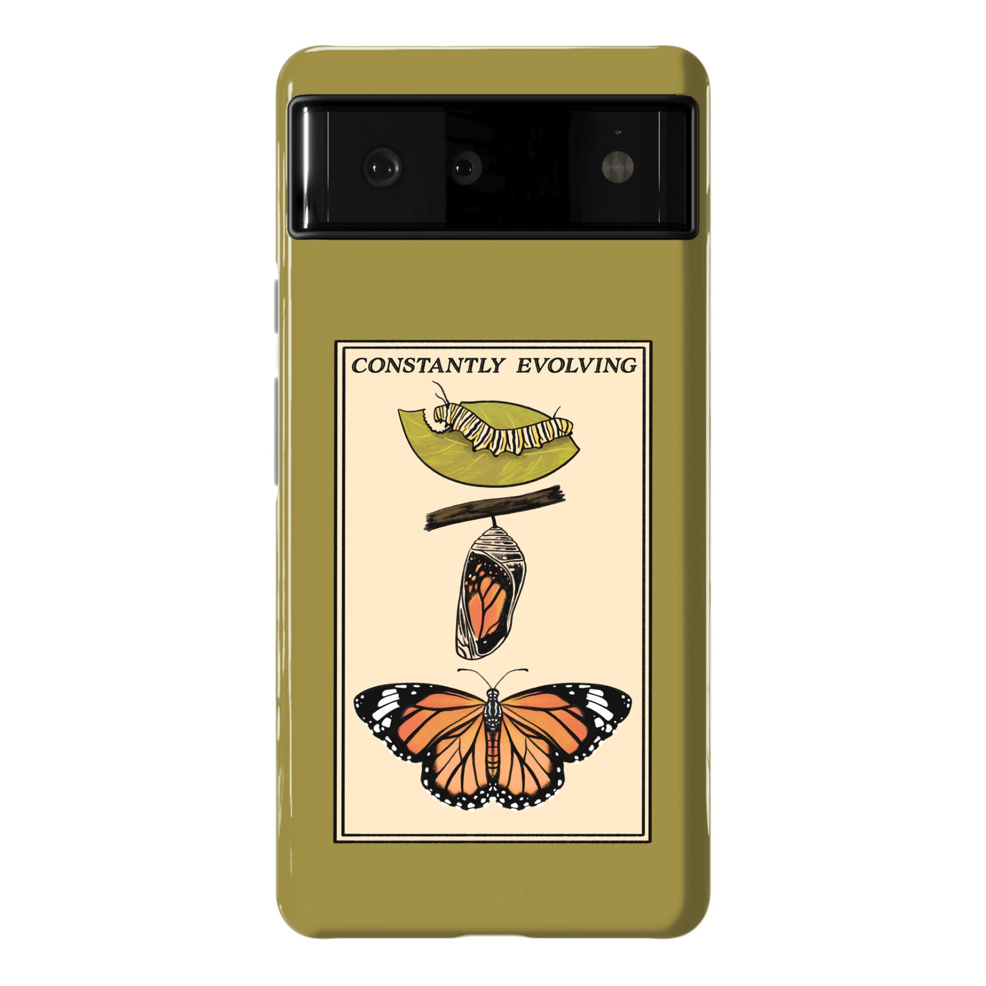 Constantly Evolving Monarch Butterfly Phone Case