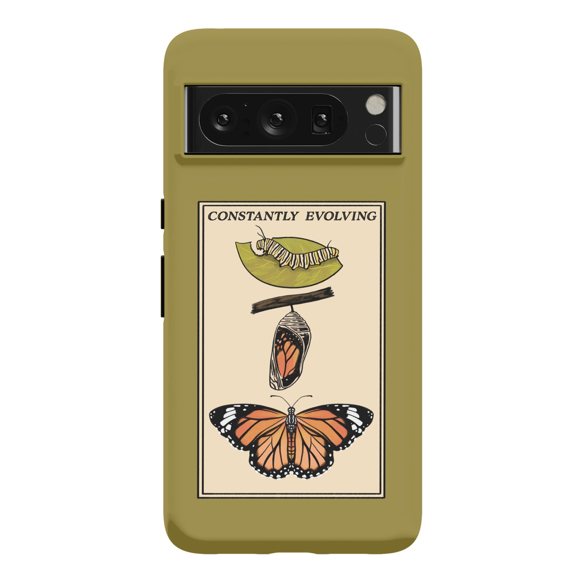 Constantly Evolving Monarch Butterfly Phone Case