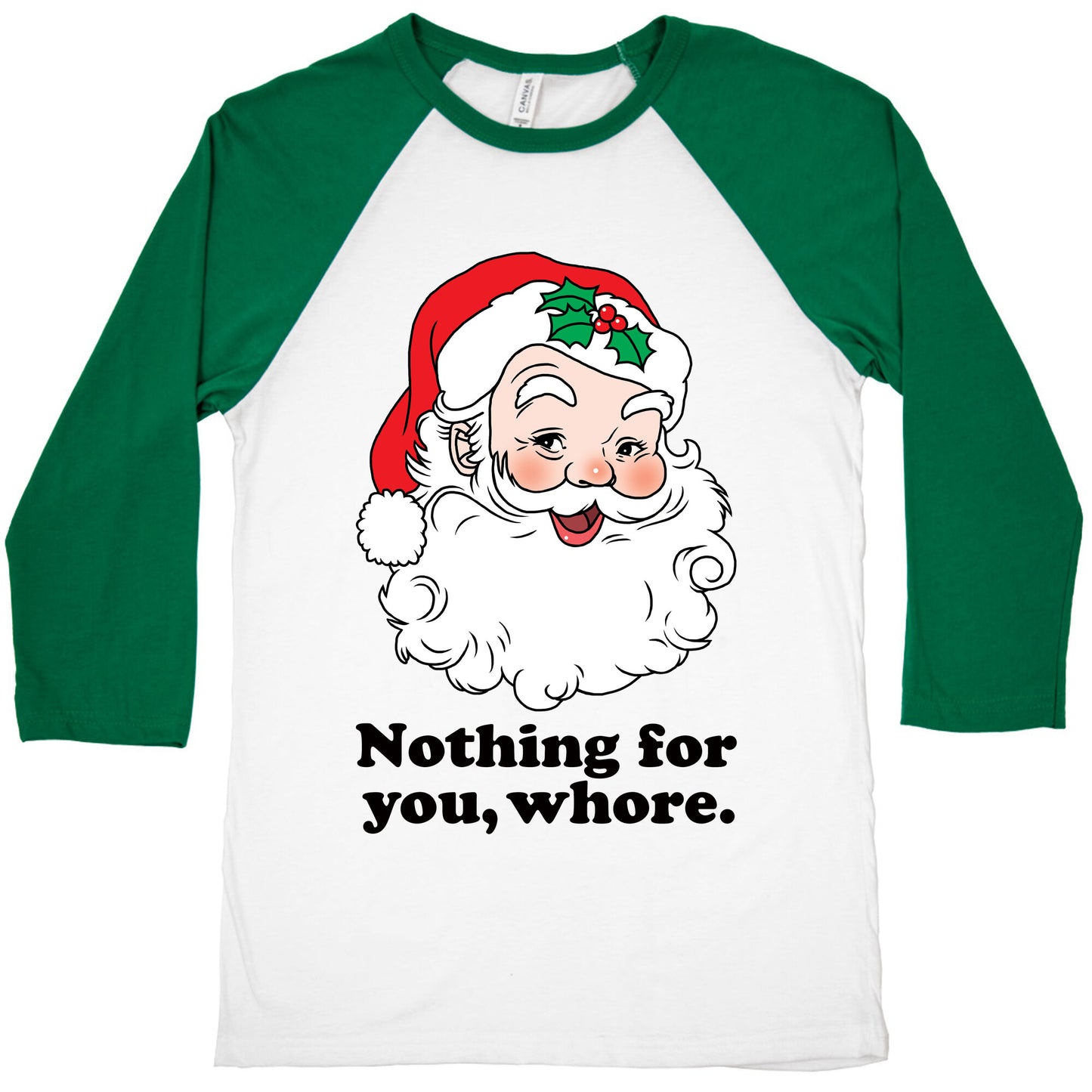 Nothing For You, Whore Baseball Tee