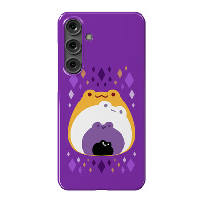 Frogs In Frogs In Frogs Nonbinary Pride Phone Case