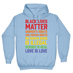 Black Lives Matter List Hoodie
