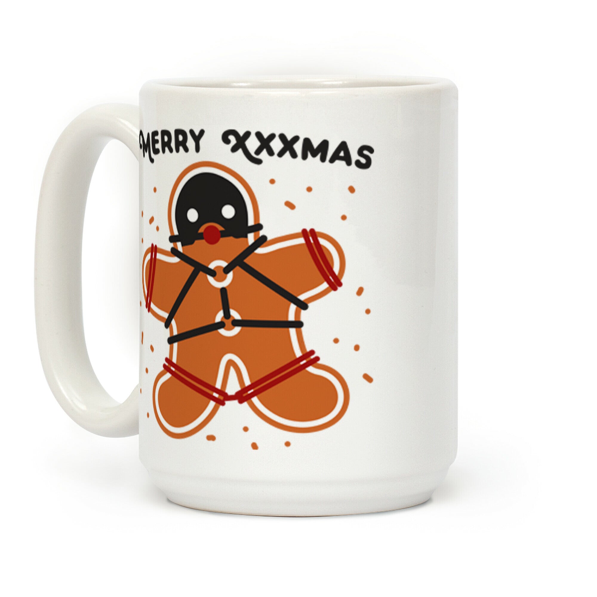 Merry XXXmas Gingerbread Coffee Mug
