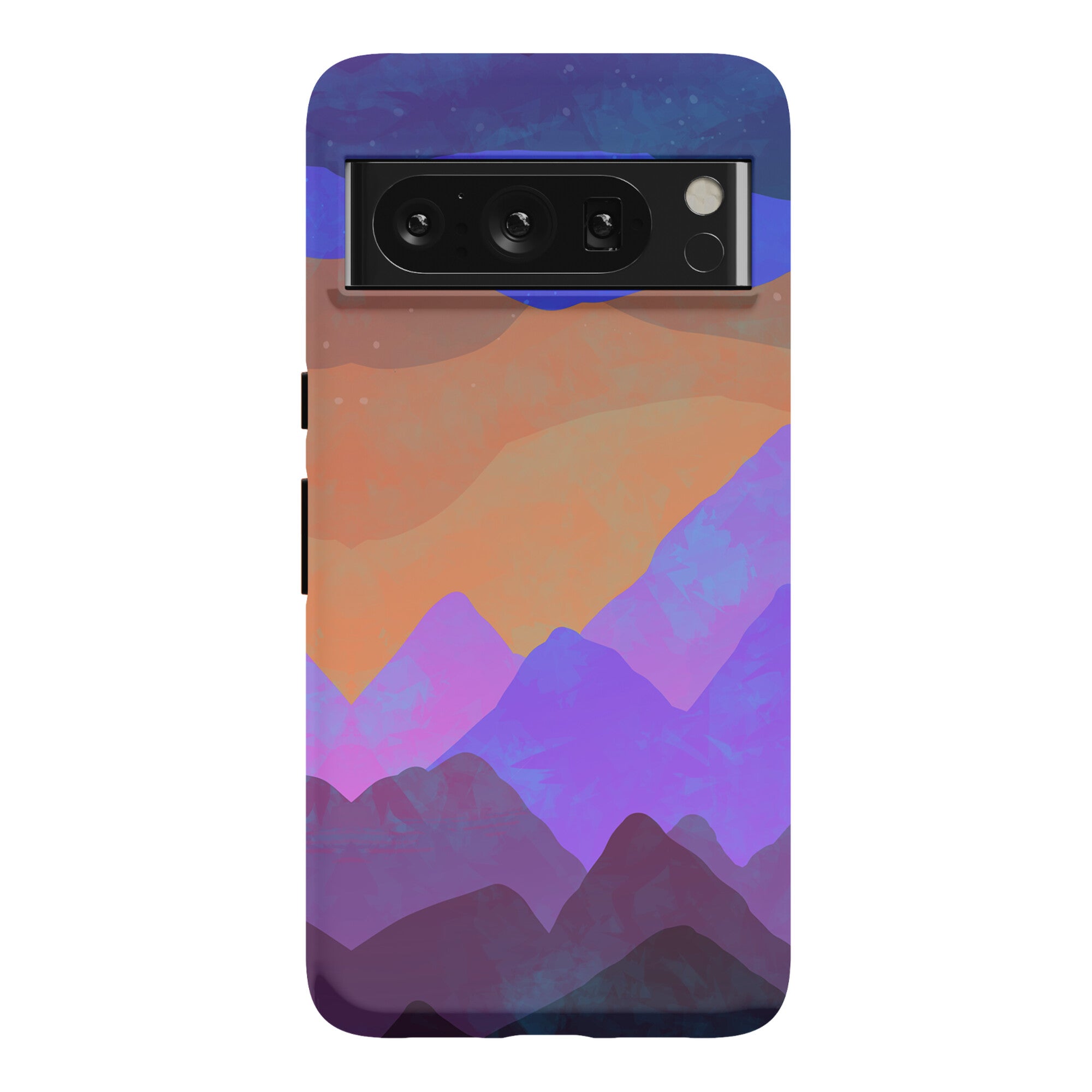 Abstract Mountain Sunset Phone Case