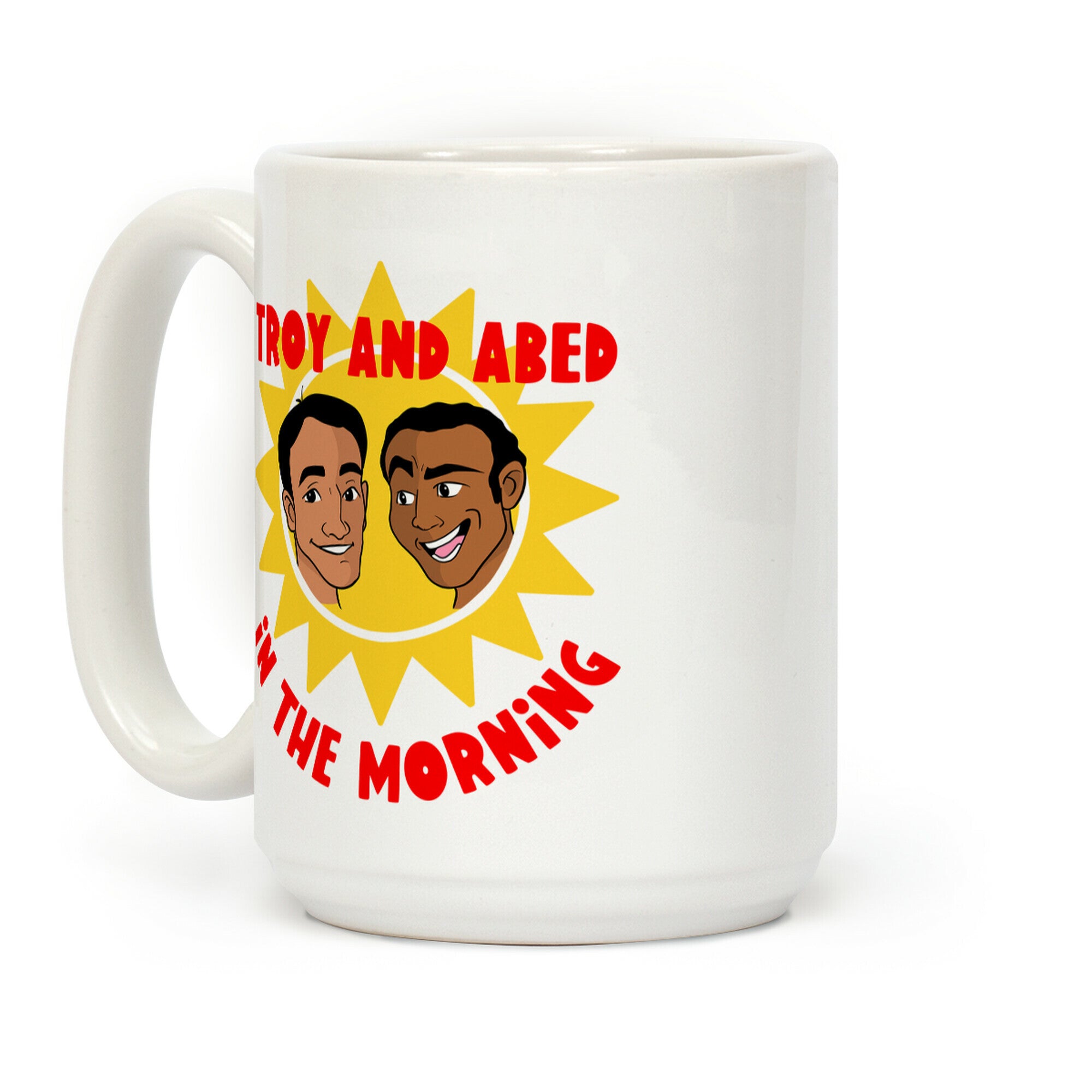 Troy and Abed in the Morning Coffee Mug
