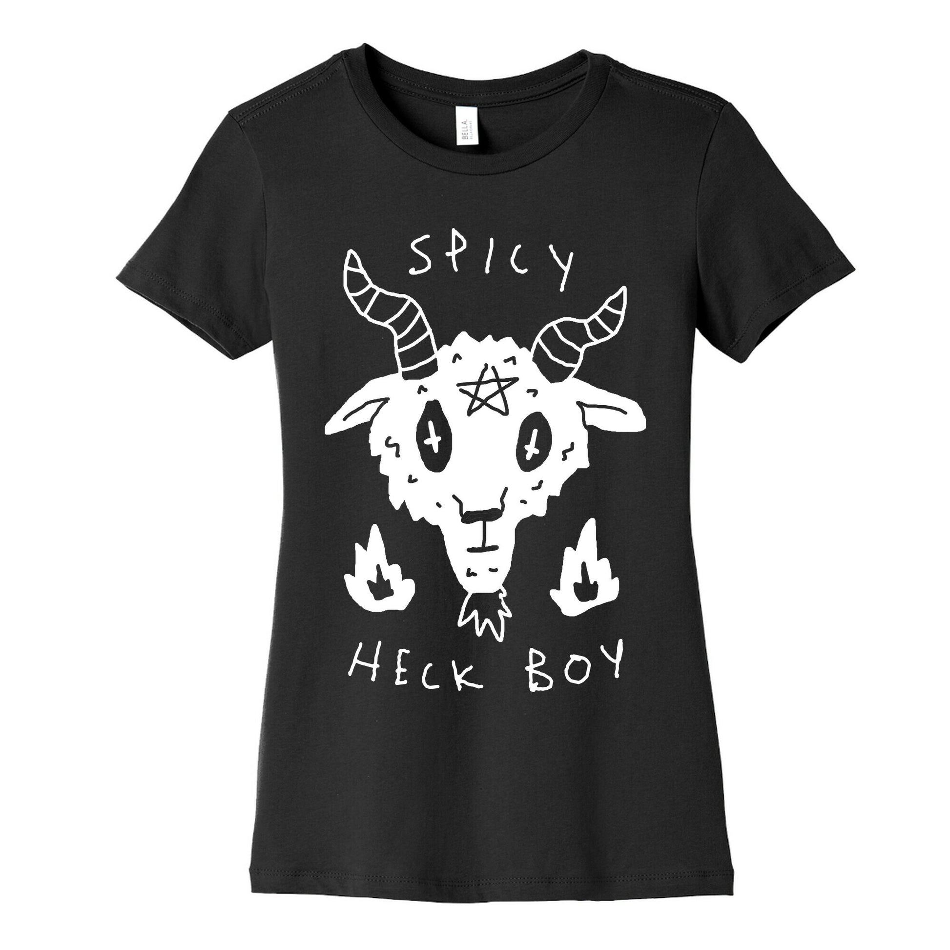 Spicy Heck Boy Satan Women's Cotton Tee