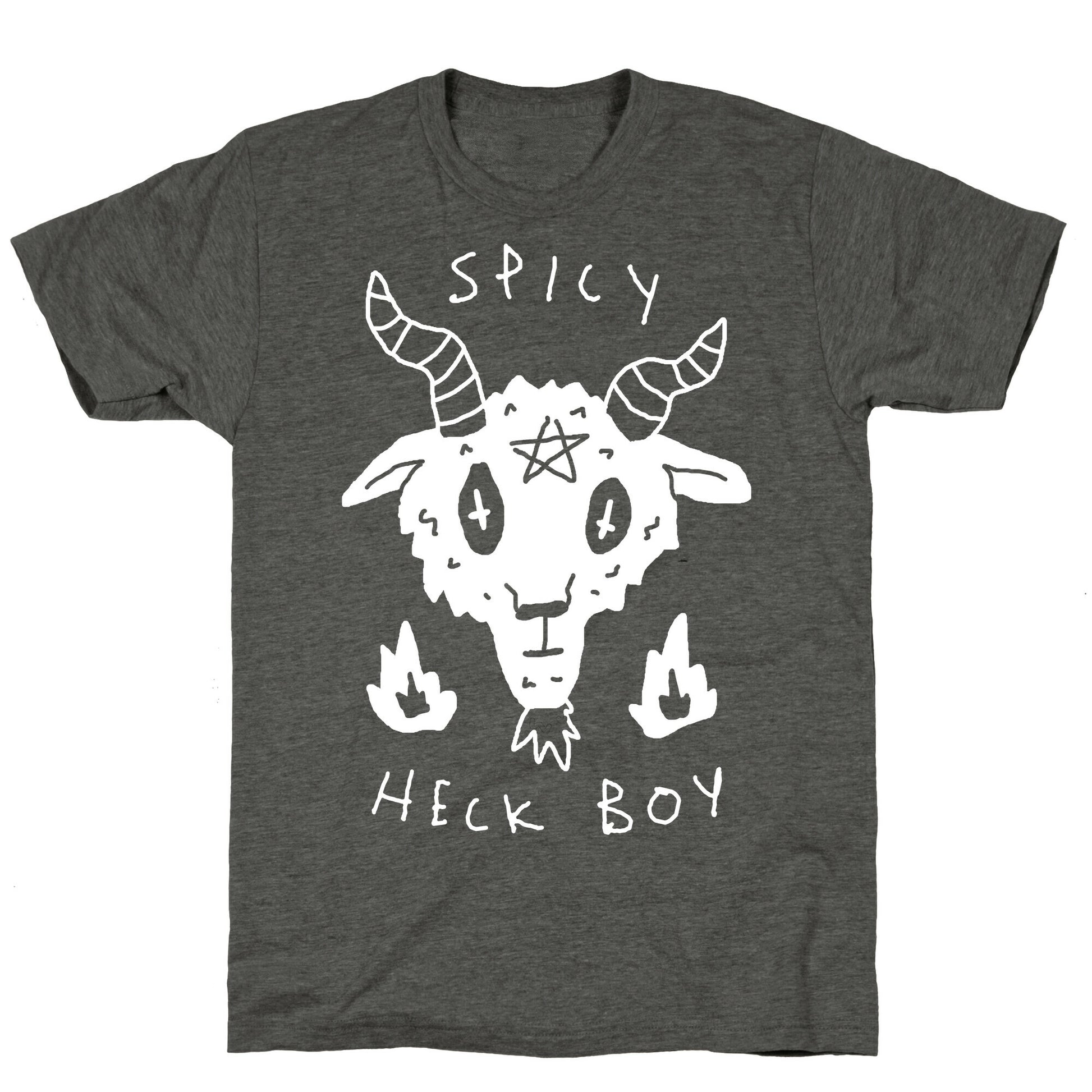 Spicy Heck Boy Satan Unisex Triblend Tee