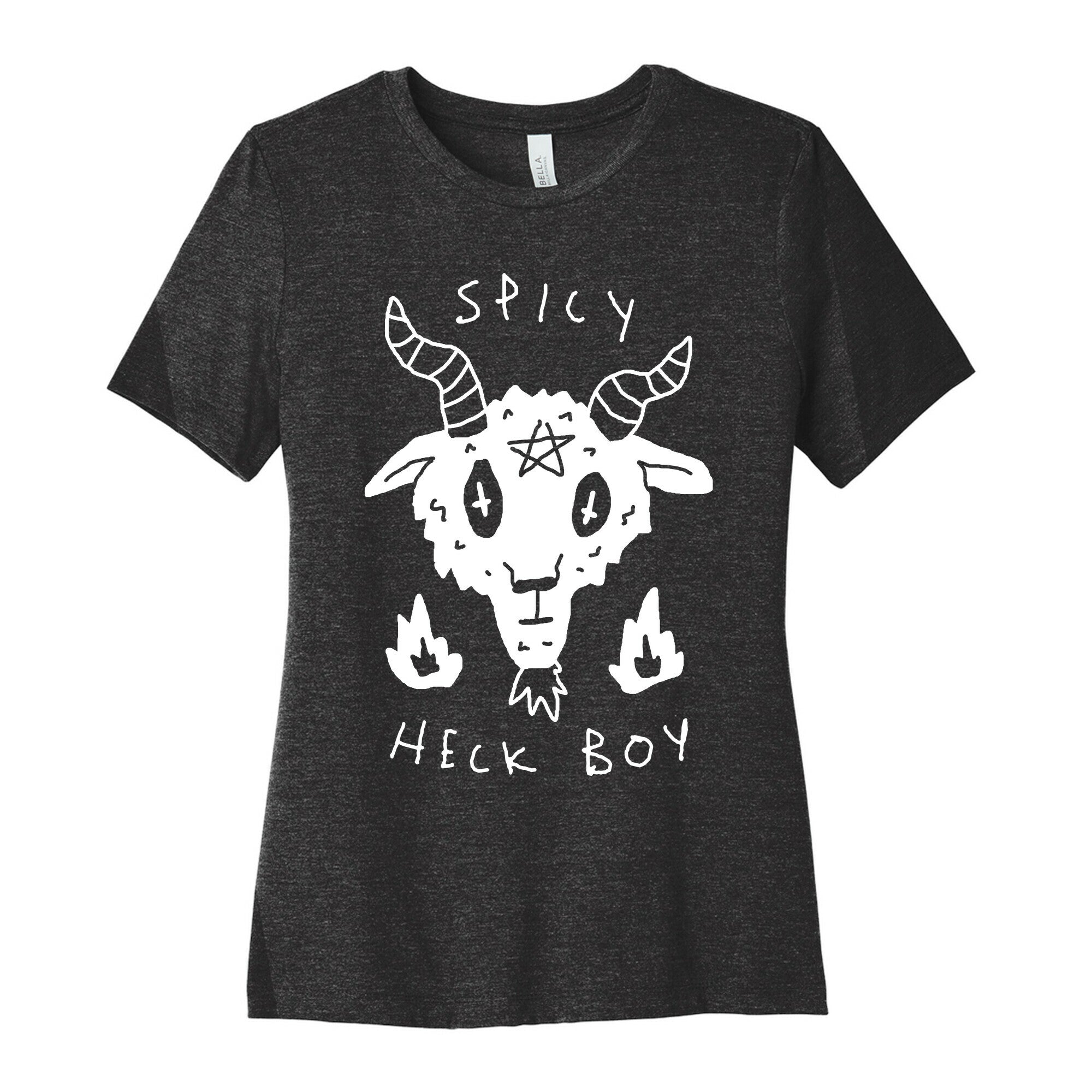 Spicy Heck Boy Satan Women's Cotton Tee