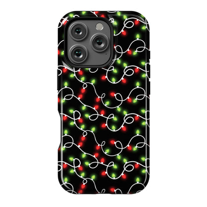 Christmas Lights Pattern Phone Case