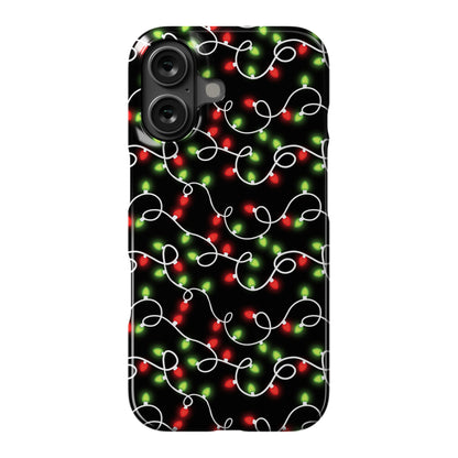 Christmas Lights Pattern Phone Case