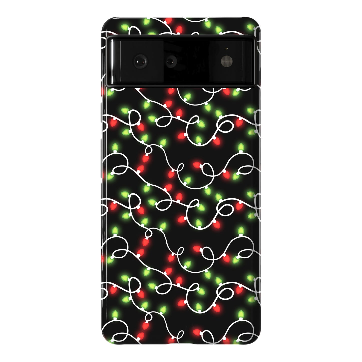 Christmas Lights Pattern Phone Case