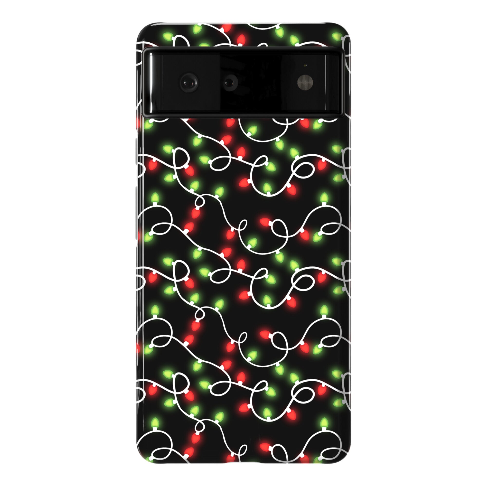 Christmas Lights Pattern Phone Case