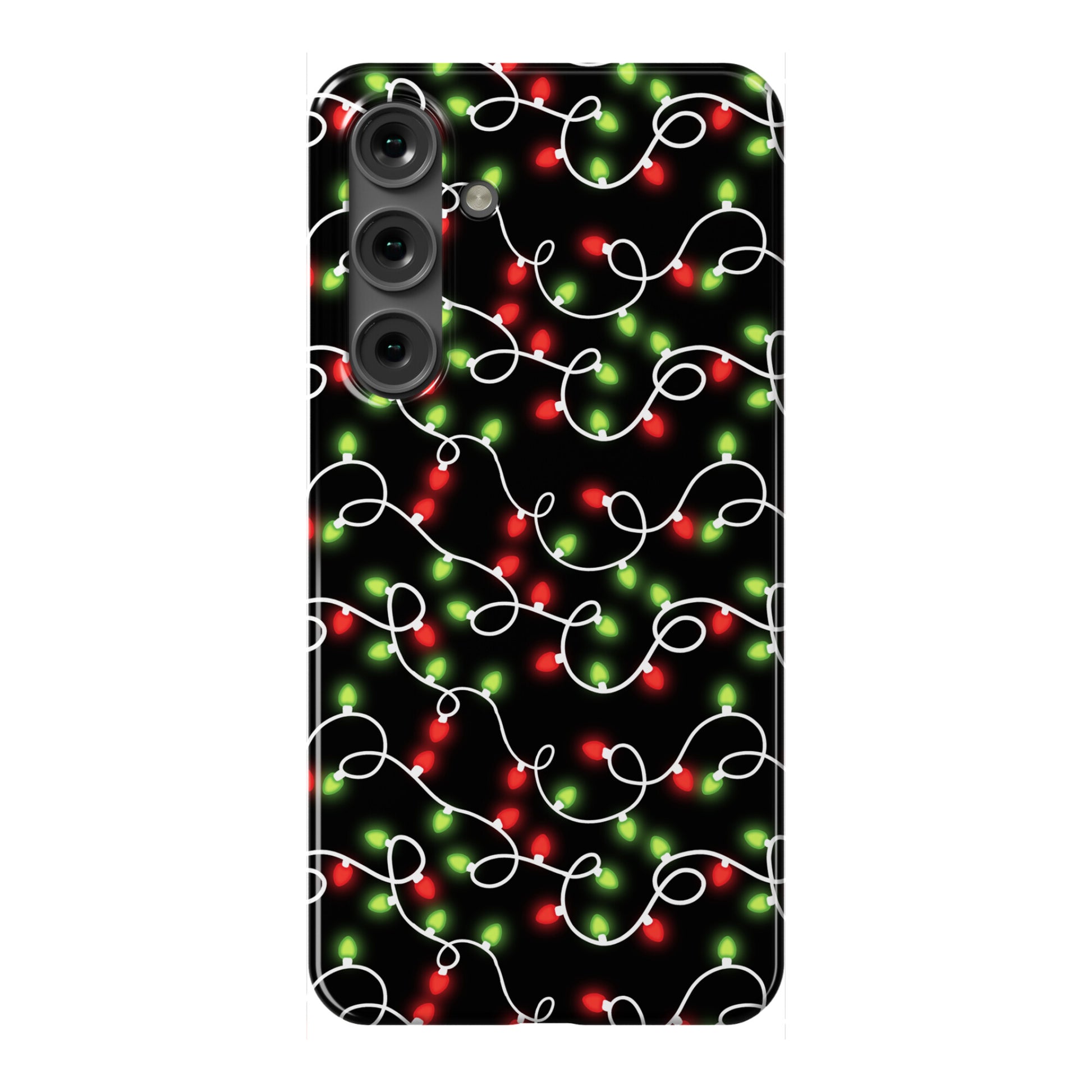Christmas Lights Pattern Phone Case