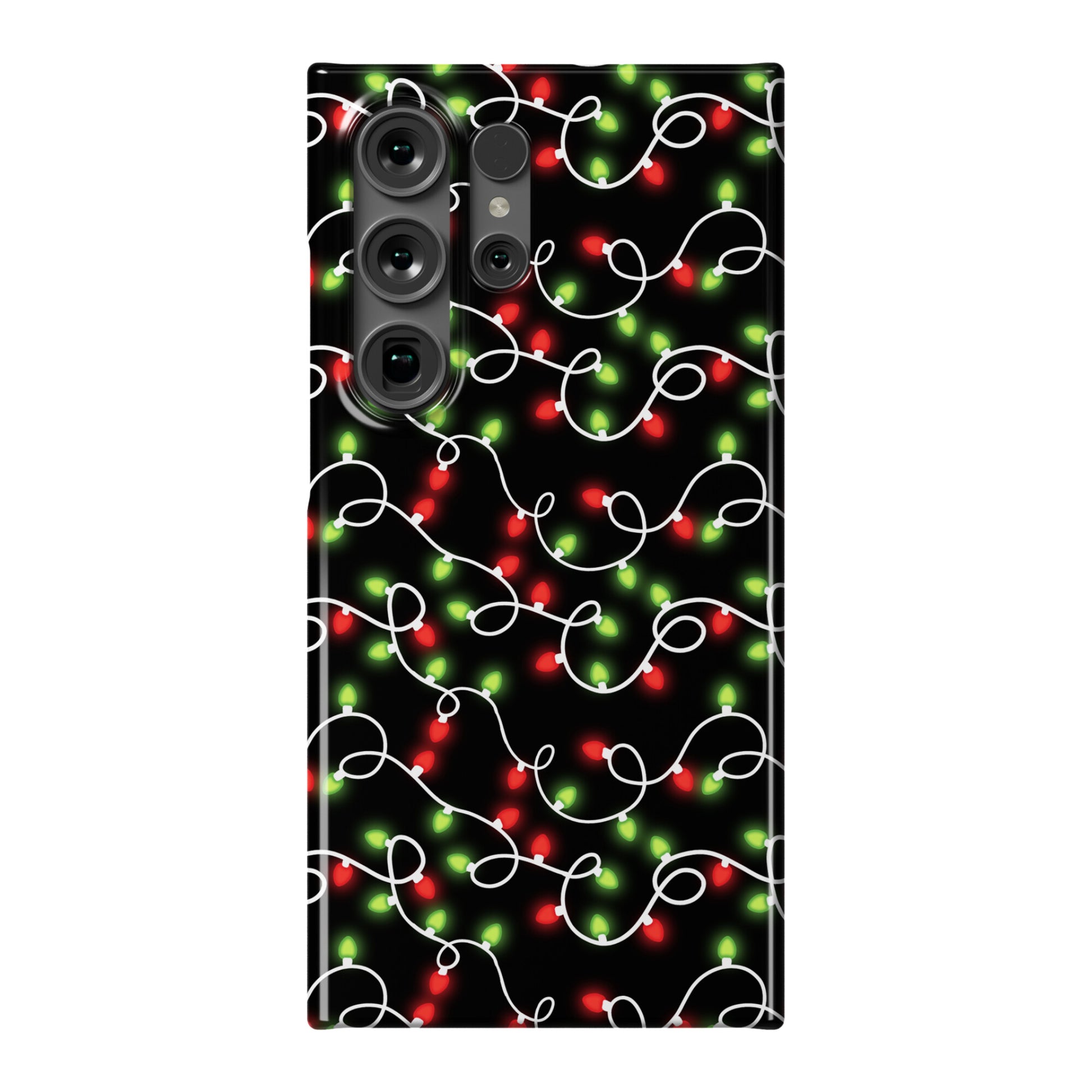 Christmas Lights Pattern Phone Case