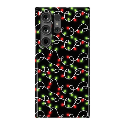Christmas Lights Pattern Phone Case