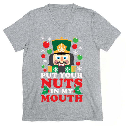 Put Your Nuts In My Mouth V-Neck