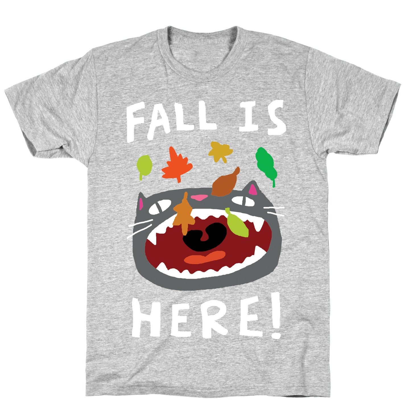 Fall Is Here Cat T-Shirt