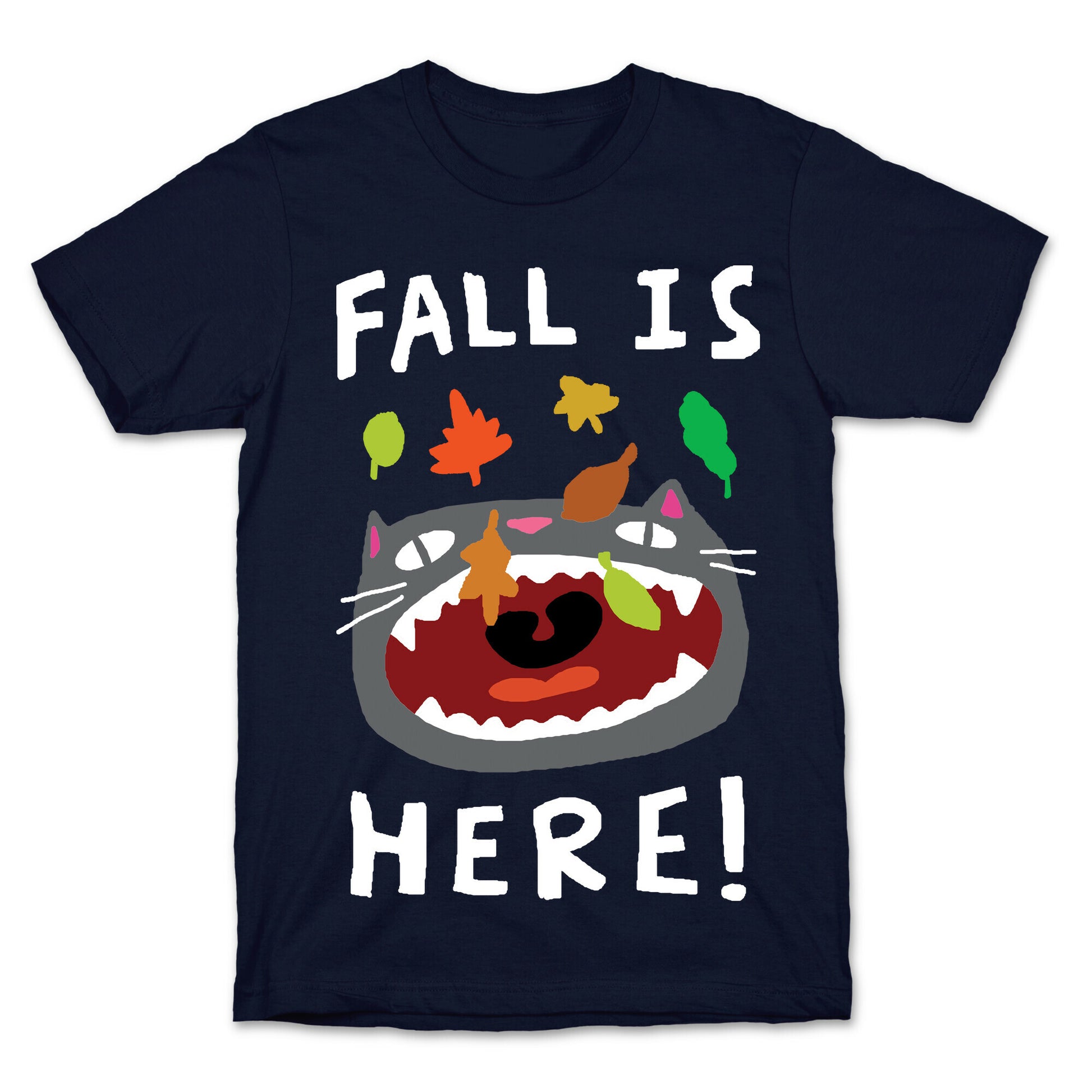 Fall Is Here Cat T-Shirt