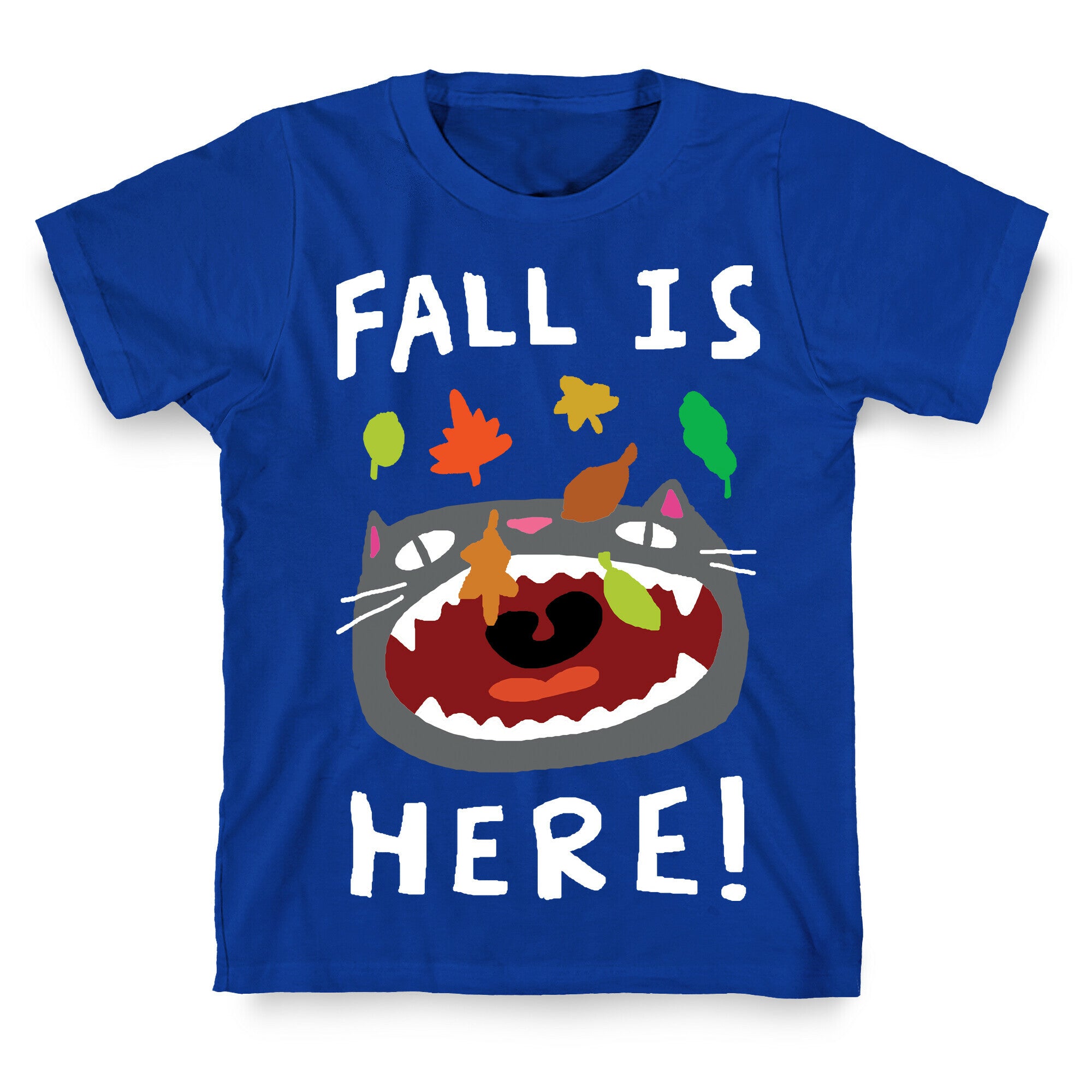Fall Is Here Cat T-Shirt