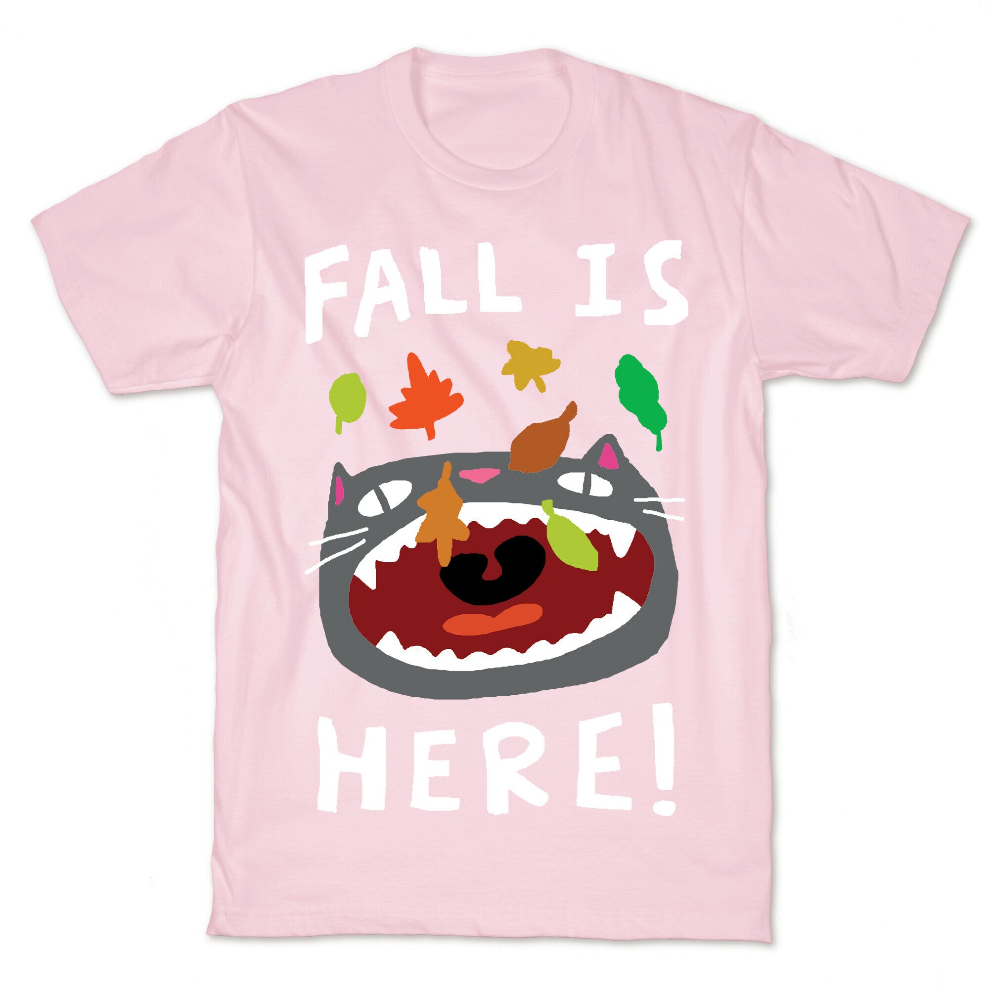 Fall Is Here Cat T-Shirt