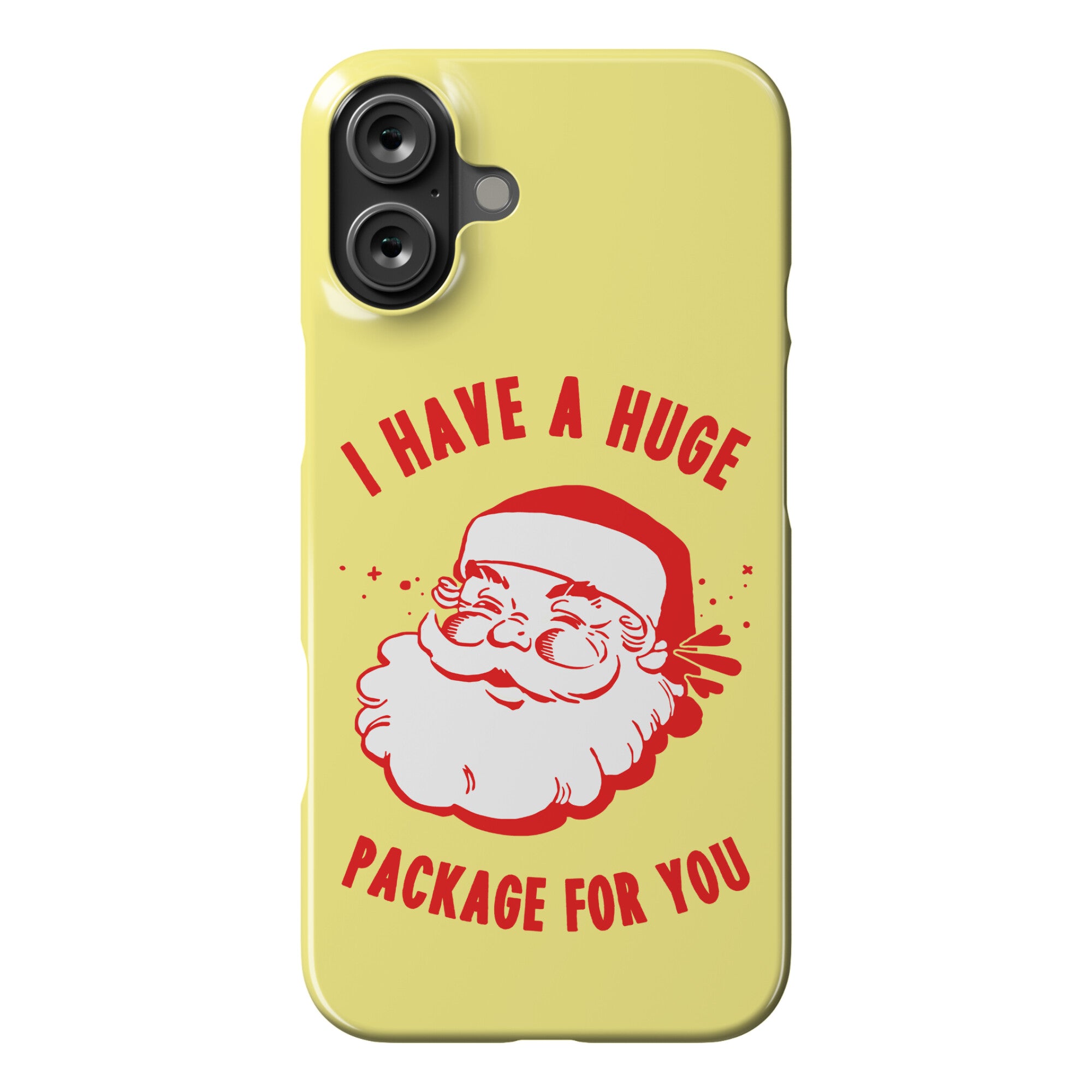 I Have A Huge Package For You Santa Phone Case