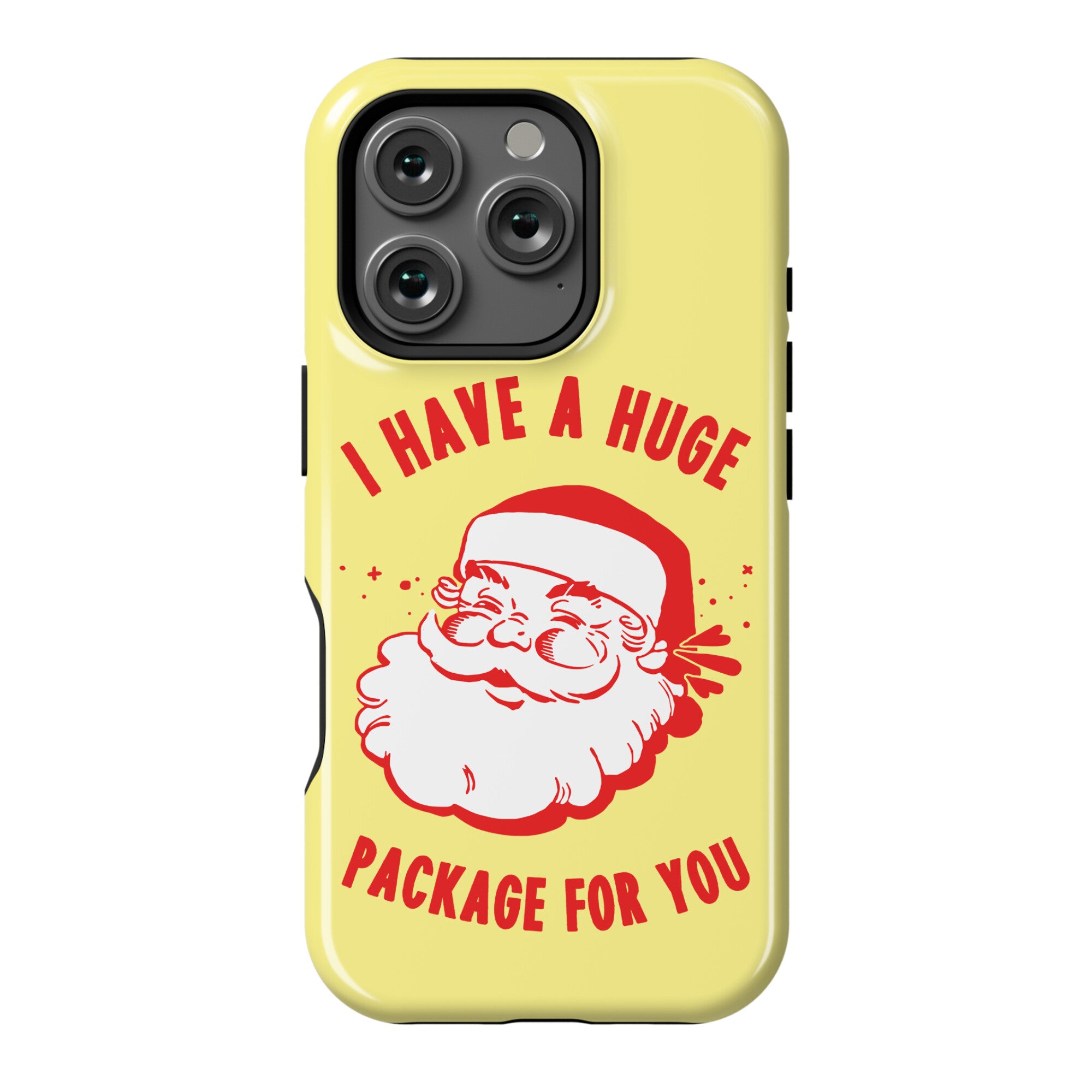 I Have A Huge Package For You Santa Phone Case
