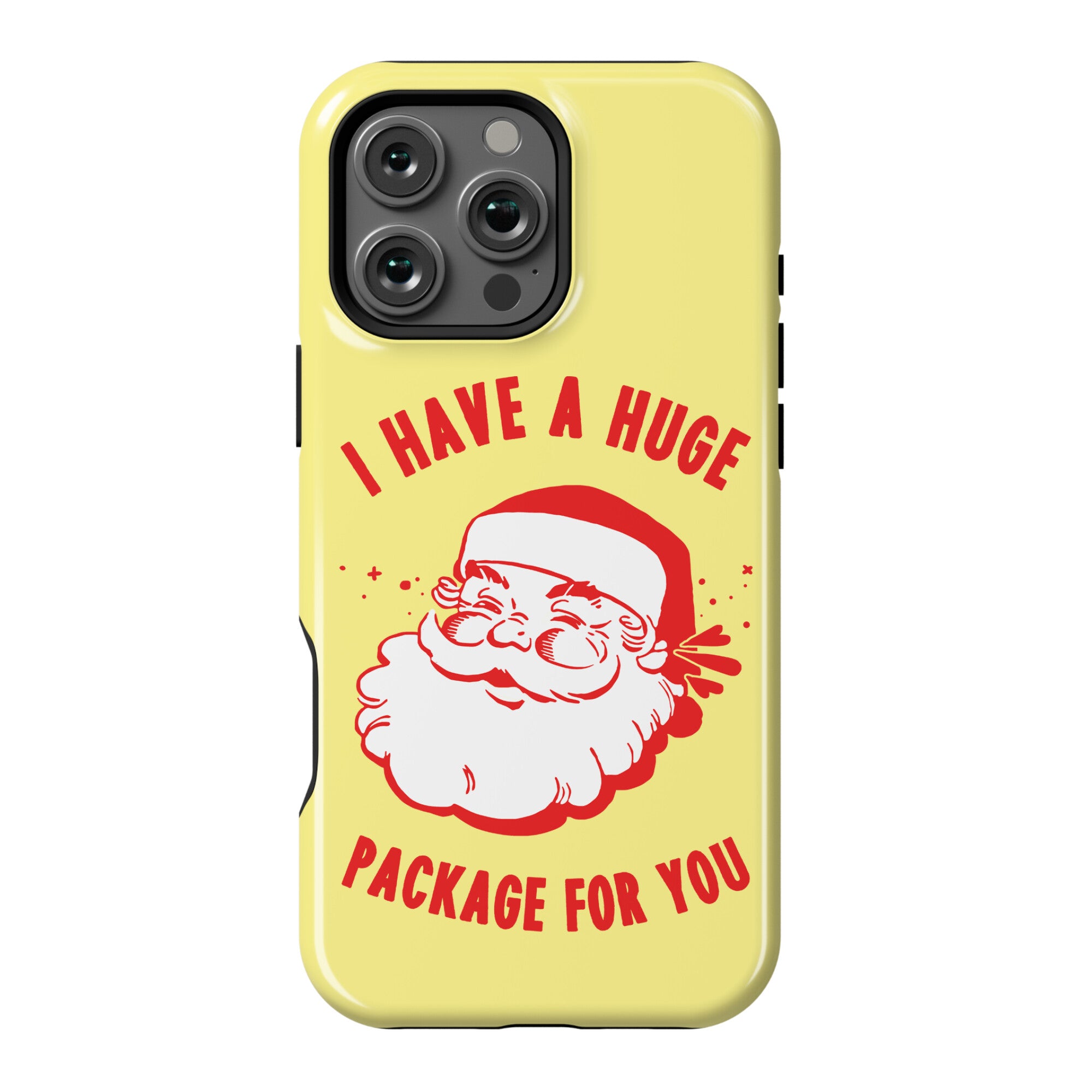 I Have A Huge Package For You Santa Phone Case