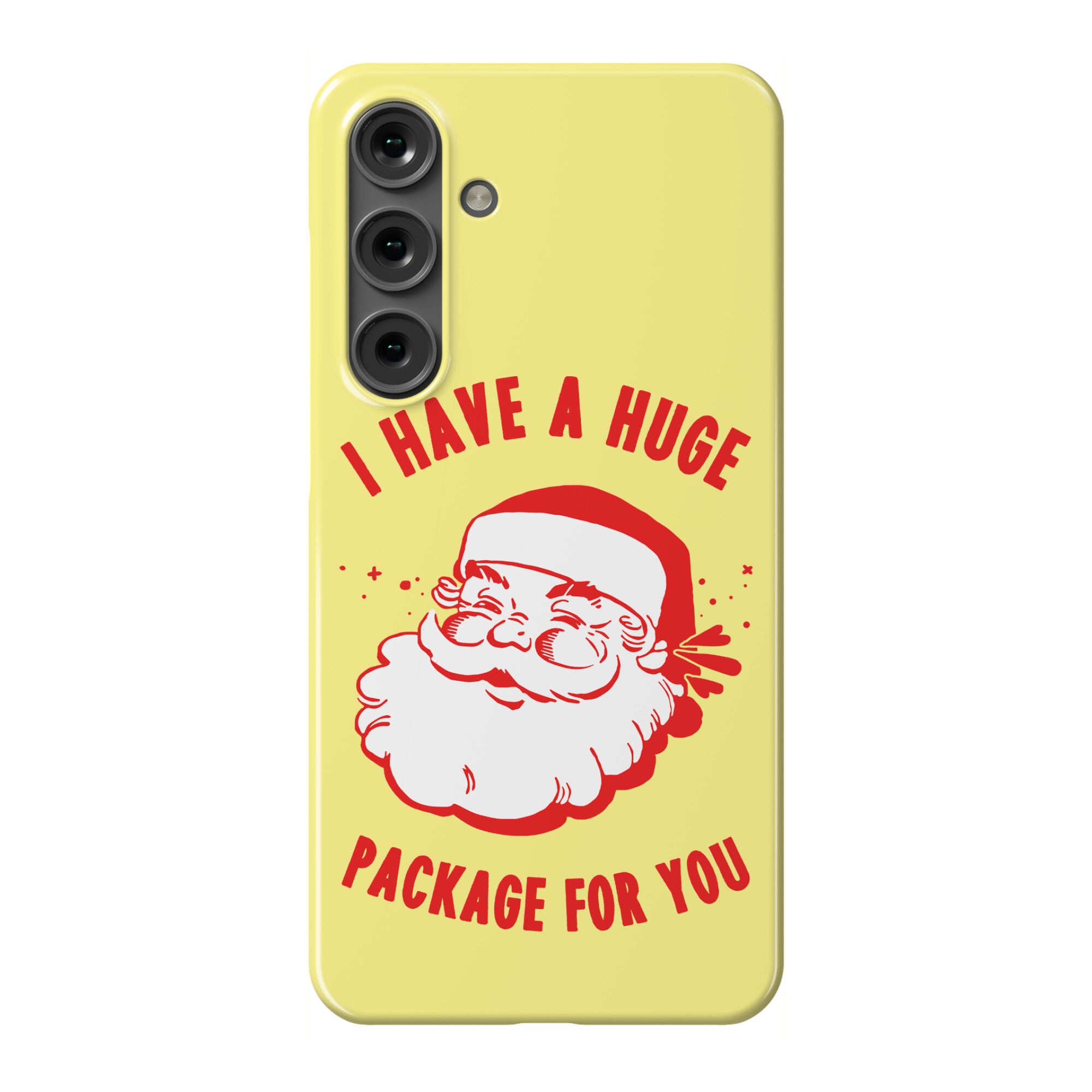 I Have A Huge Package For You Santa Phone Case