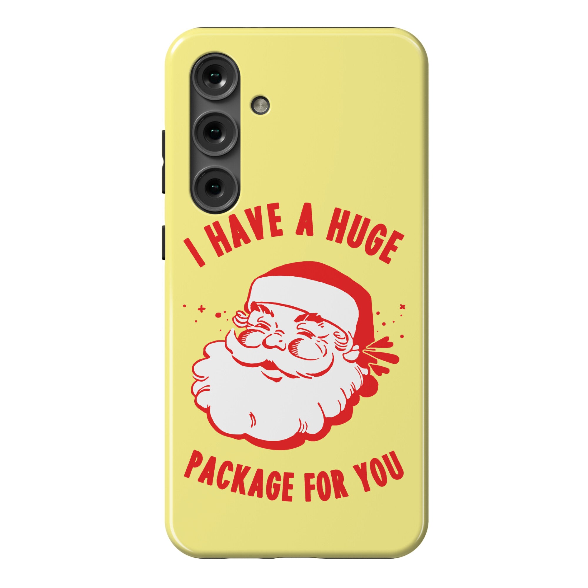 I Have A Huge Package For You Santa Phone Case