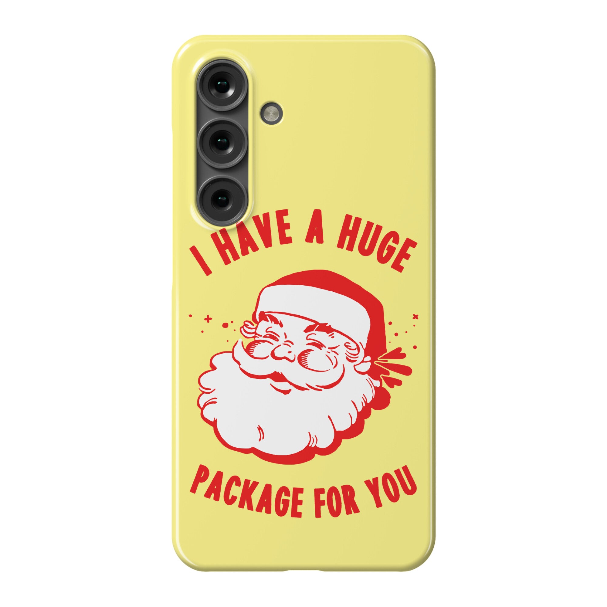 I Have A Huge Package For You Santa Phone Case