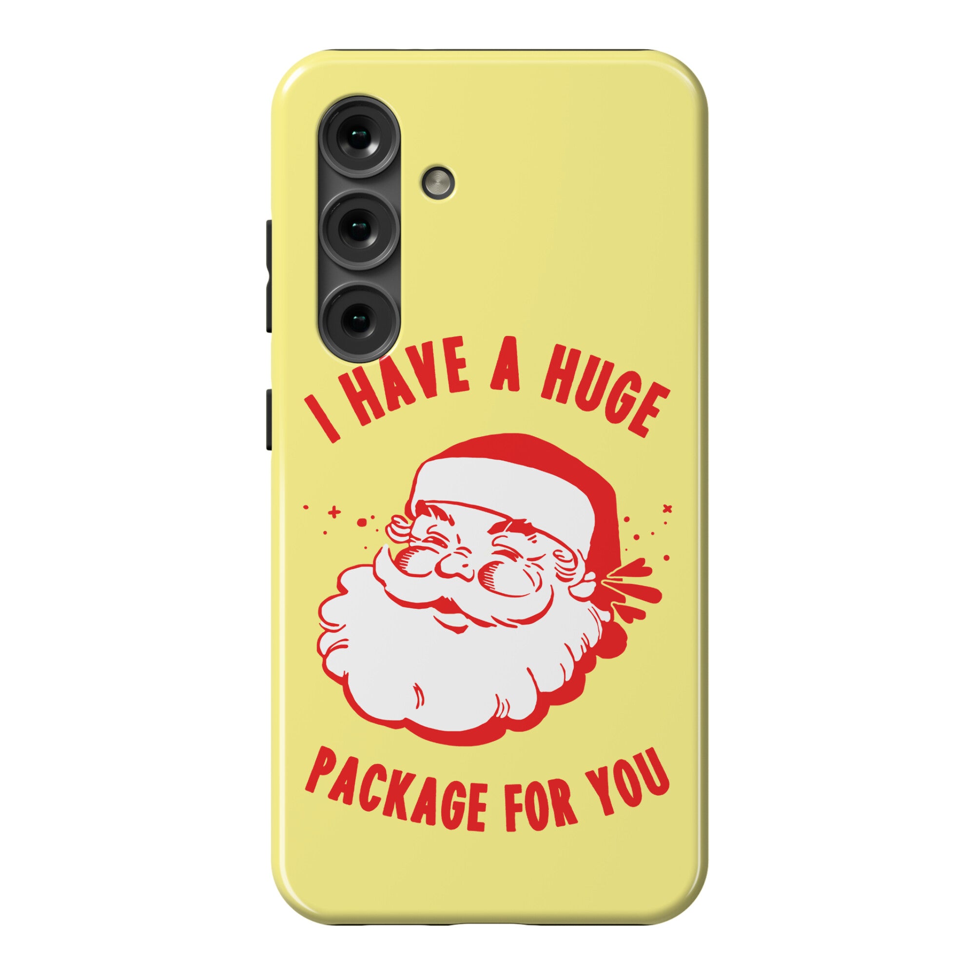 I Have A Huge Package For You Santa Phone Case