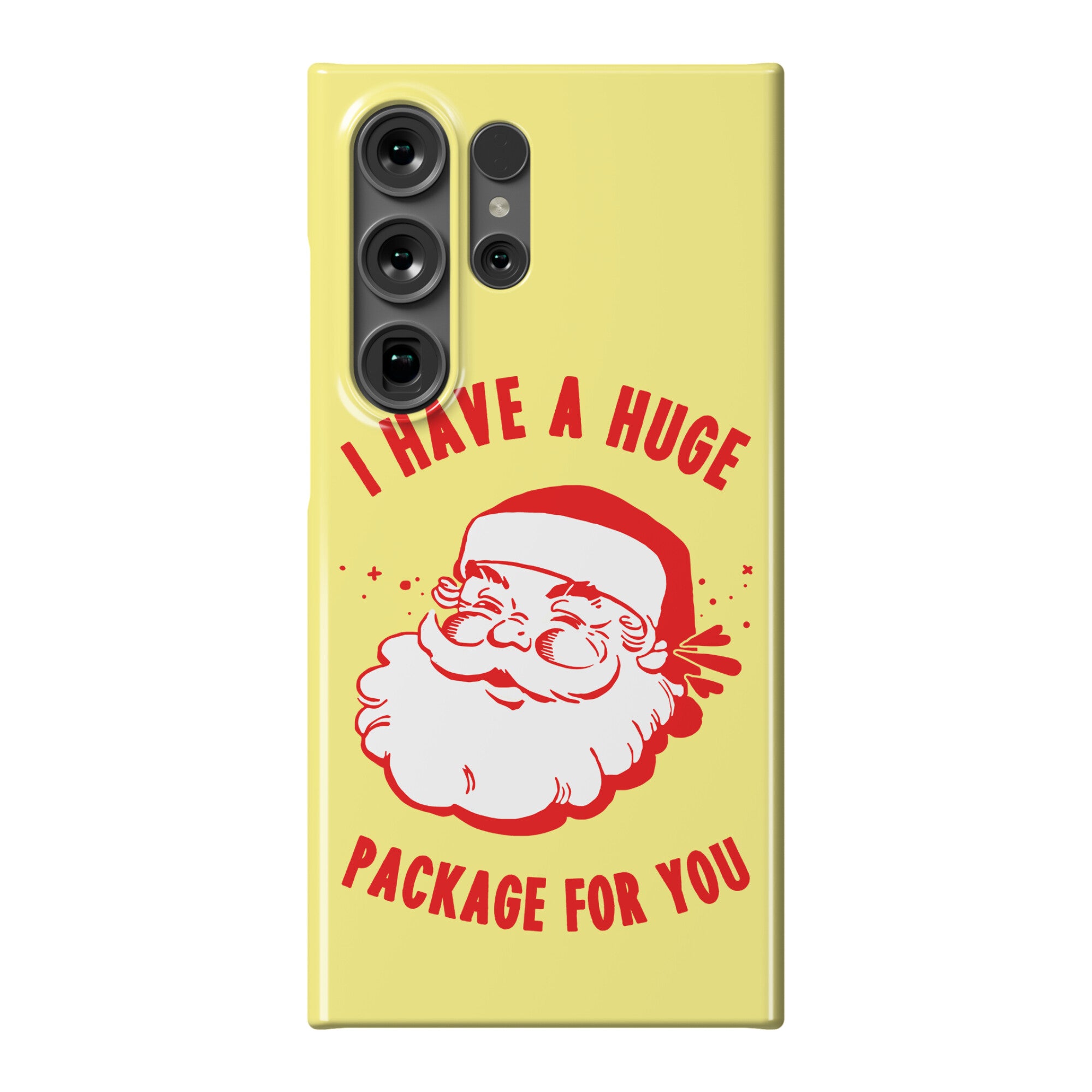 I Have A Huge Package For You Santa Phone Case
