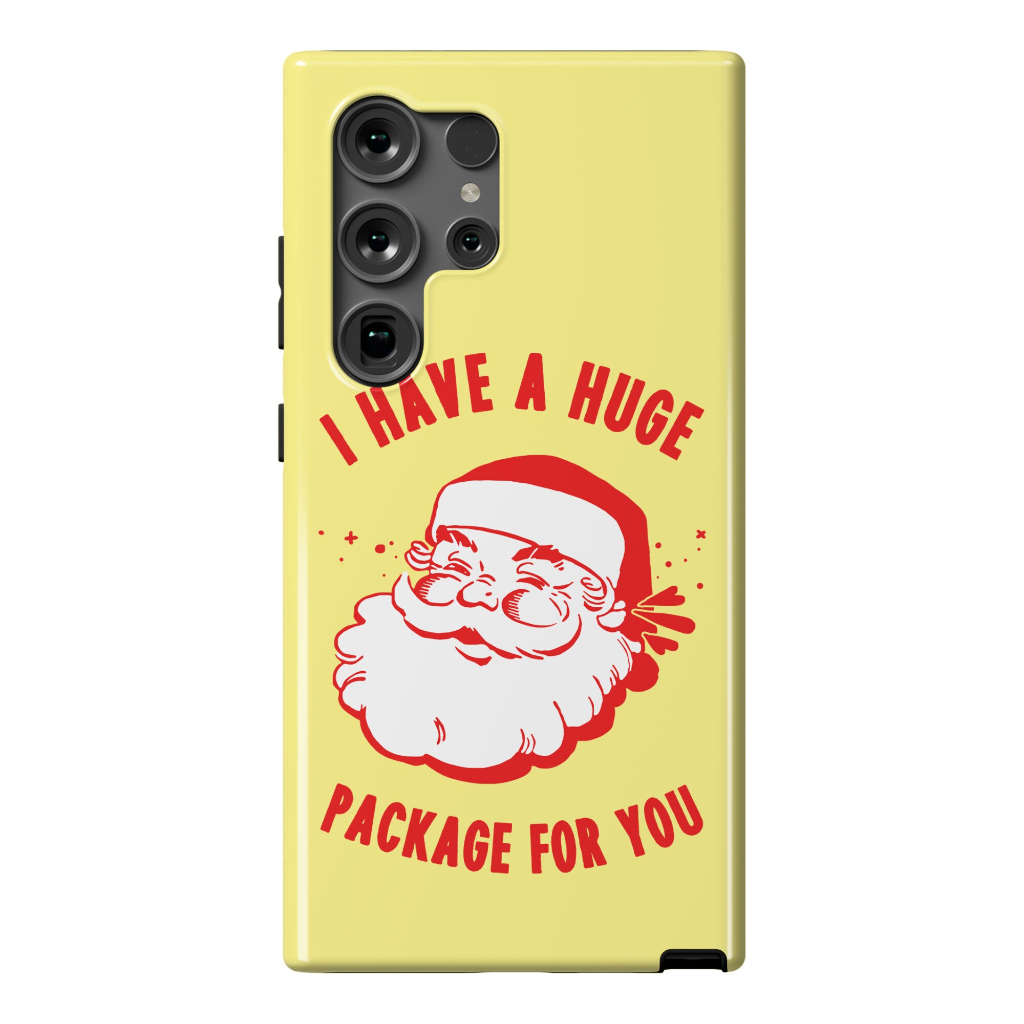 I Have A Huge Package For You Santa Phone Case