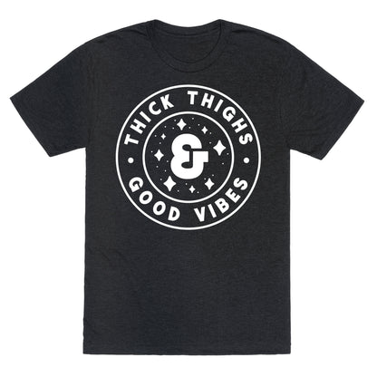 Thick Thighs & Good Vibes Unisex Triblend Tee