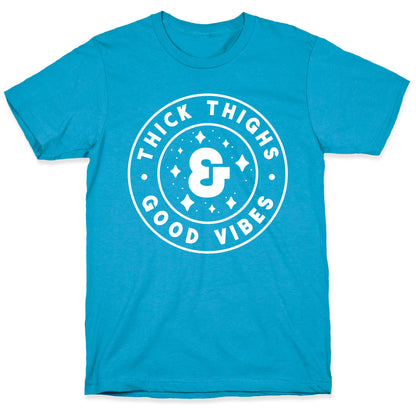 Thick Thighs & Good Vibes Unisex Triblend Tee