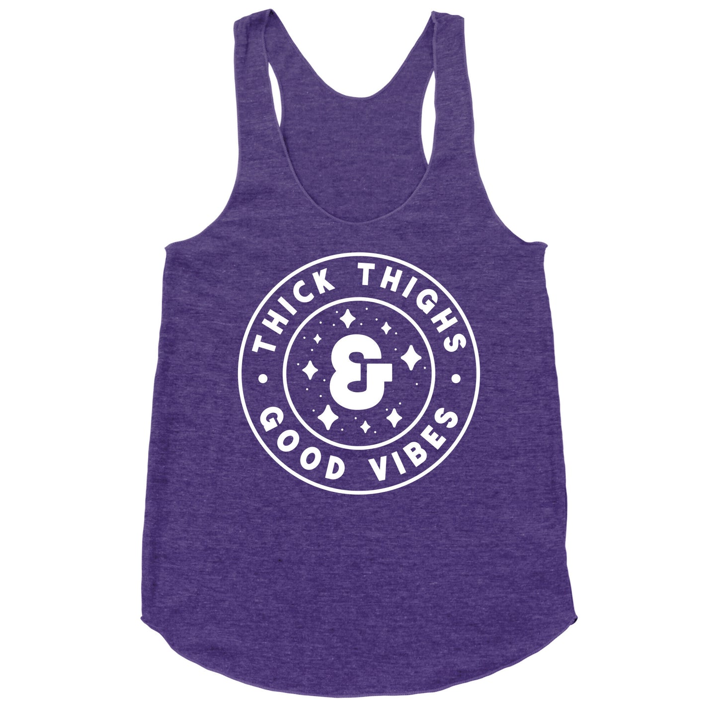 Thick Thighs & Good Vibes Racerback Tank