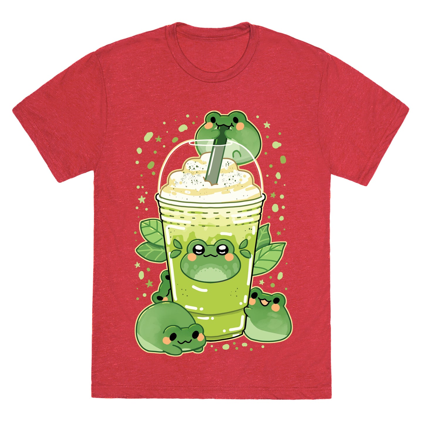 Matcha Froggyccino Unisex Triblend Tee
