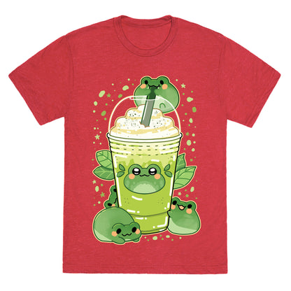 Matcha Froggyccino Unisex Triblend Tee