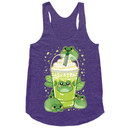 Matcha Froggyccino Racerback Tank